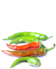 Image showing Hot chili peppers