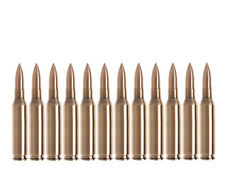 Image showing Bullets isolated