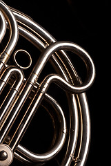 Image showing French horn pipes