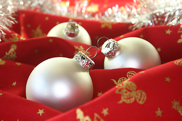 Image showing Christmas balls