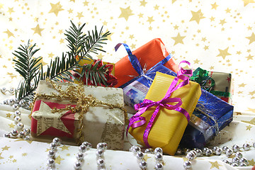 Image showing Christmas gifts