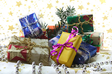 Image showing Christmas gifts