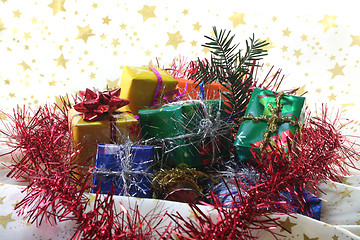 Image showing Christmas gifts