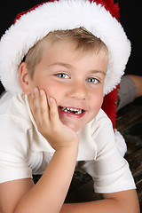 Image showing Christmas boy