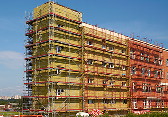 Image showing Shell insulation in new residential building