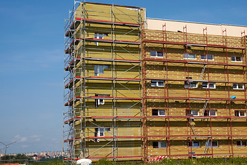 Image showing Shell insulation in new residential building