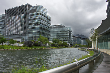 Image showing hong kong modern building at daytime