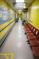 Image showing Hospital corridor 