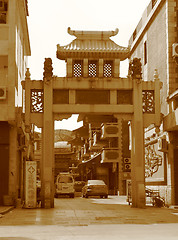 Image showing Chinese Entrance
