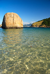 Image showing Crystalline sea beach in Niteroi, Rio de Janeiro, Brazil