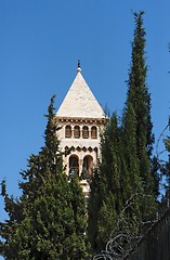 Image showing Belfry of the Lutheran Church of the Redeemer, Jerusalem