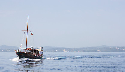 Image showing Touristic boat