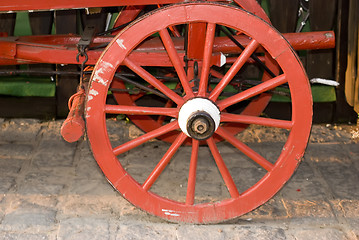 Image showing The old wheel 