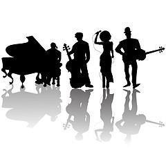 Image showing Jazz players