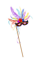 Image showing Mardi Grass mask