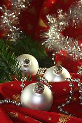 Image showing Christmas balls