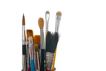 Image showing Paintbrushes