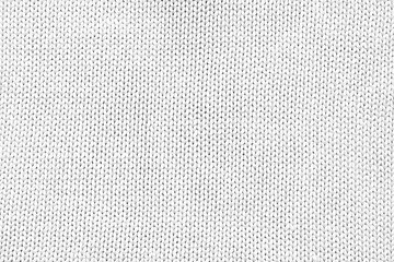 Image showing White knitted cotton mesh