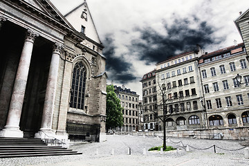 Image showing Cathedral Saint Pierre in Geneva, Switzerland 