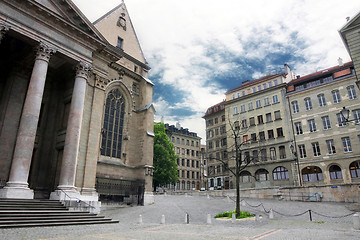 Image showing Cathedral Saint Pierre in Geneva, Switzerland 