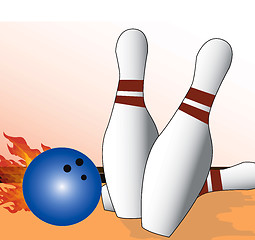 Image showing Bowling