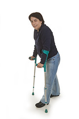 Image showing Crutches