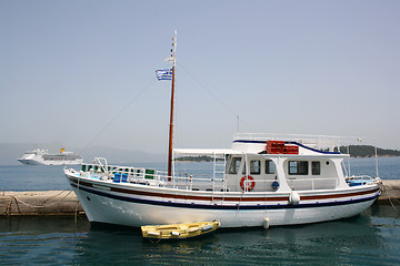 Image showing Little touristic boat