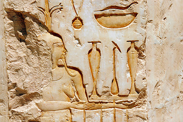 Image showing Egyptian  hieroglyphics