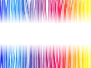 Image showing Abstract Rainbow Lines Background