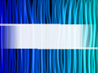 Image showing Abstract Blue Lines Background