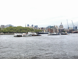 Image showing River Thames in London