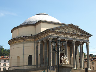 Image showing Gran Madre church, Turin