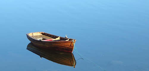 Image showing Lonely Boat