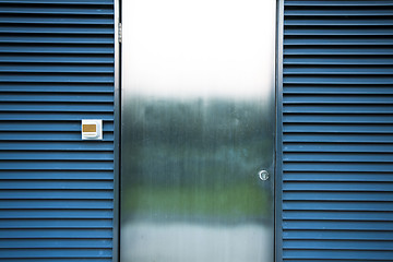 Image showing Steel door