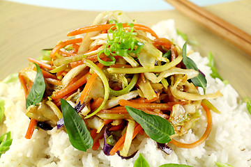 Image showing Vegetarian Stirfry