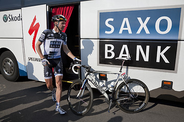 Image showing Jens Voigt Team Saxobank