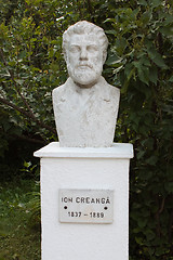 Image showing Ion Creanga statue