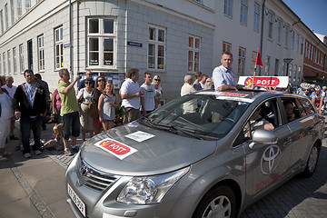 Image showing Start of Tour of Denmark