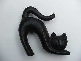 Image showing Carved Cat