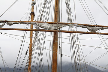 Image showing Masts