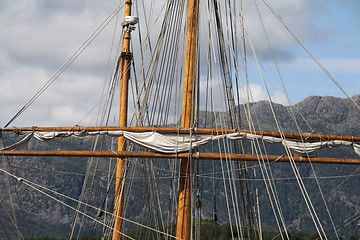 Image showing Masts