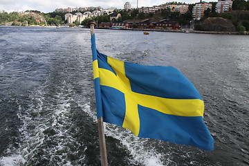 Image showing Swedish flag