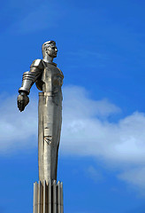 Image showing Gagarin monument in Moscow