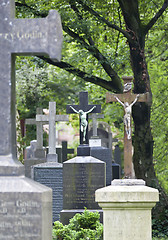 Image showing munich south cemetery