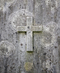 Image showing stone cross