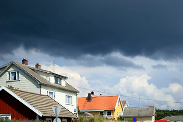Image showing Dramatic sky