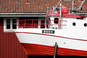 Image showing Fishing boat