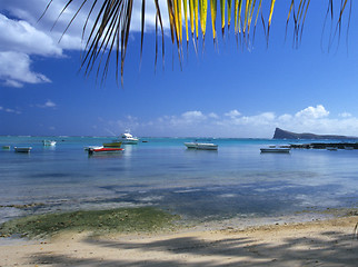 Image showing Beach Cape Malheureux Mauritius Island