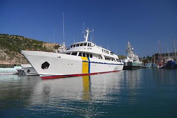 Image showing White ship