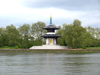 Image showing Peace Pagoda, London